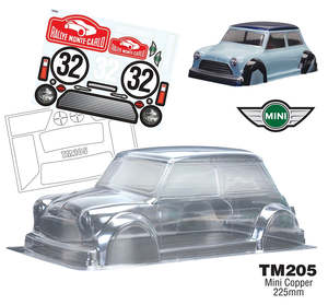 Bodys: TM205 1/10 Mini C 225 Body
