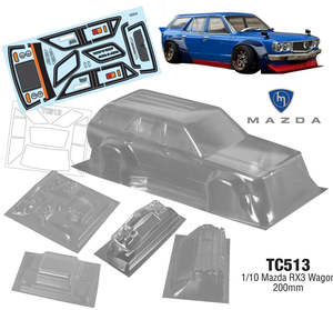 1/10 MAZDA RX3 WAGON 200MM Wide