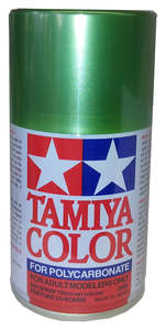 Tamiya Ps Spray Paints: Ps- Green Anodised Aluminium