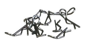 Body Clips: HYPER SPEED LAB: 1/10 Body Clips (10pc)