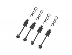 Body Clips: Arrma 1:8 Body clip Retainers (4)