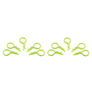 AM Big Body Clip 1/10 - Fluorescent Yellow (10)