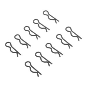 Body Clips: AR320278 Body Clip Large Black (10), by Arrma