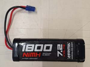 Ni Mh Ni Cd Packs: Arrma 7.2v 1800mAh NiMH Battery EC3 Plug