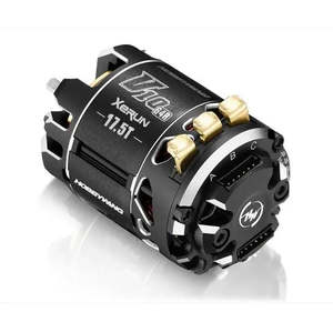 Car Brushless Motors: Hobbywing 30401748 XERUN V10 17.5T 1350KV Brushless Sensored BLACK G4R Motor *BRCA & EFRA Approved*