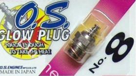 Standard Glow Plugs: OS No.8 Glow Plug(General Use)