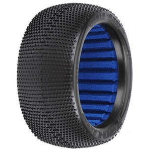 1 8 Tyres Premounts: 1/8 Hole Shot S4 Front/Rear 4.0" Off-Road Truggy Tires (2) by Proline