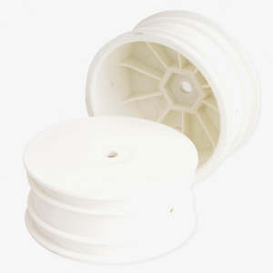 4WD Buggy Front Rim - White 14mm Hex