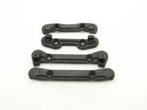 Team Losi Hinge Pin Brace Cover Set: 8B