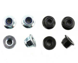 Wheel Nuts: Losi 5mm Lock Nuts R & L Threads 4 Each