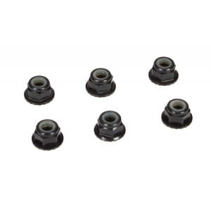 TLR 4mm Aluminium Serated Lock Nuts