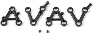 Xray M18 M18t M18mt: Xray Set Of Suspension Arms