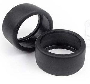 Xray M18 M18t M18mt: Xray Rubber Tires + Inserts Rear (35DEG)