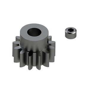 Pinions Spurs Clutchbells: AR310474 Steel Pinion Gear 13T Mod1 5mm by ARRMA