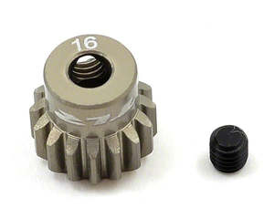 48 Pitch Pinions: Team Losi Pinion Gear 16T, 48P AL