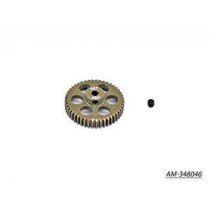 48 Pitch Pinions: Arrowmax Pinion Gear 48P 46T (7075 Hard)