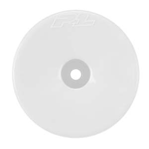 Velocity F/R 2.2" 12mm Stadium Truck Wheels (4) White for TLR 22X-T, YZ2T