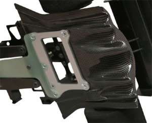 Wings: TRG F1 1/10 BM Rear Diffuser Carbon Prin
