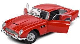 1 18 Diecast Cars: Solido 1:18 Aston Martin 1965 DB5 Red