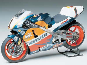 1 12 Motorcycles: *Vintage, Aged Decals, Extras* Tamiya 1:12 Repsol Honda NSR500 '98 (LW)