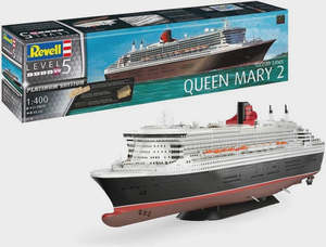 Revell 1:400 Ocean Liner Queen Mary 2 Platinum Edition