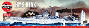 Boats Ship Plastic Models: Airfix 1:600 Vintage Classics HMS Ajax