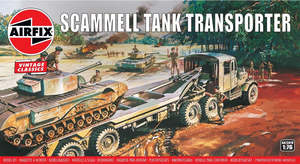 1 76 Military Plastic Models: Airfix 1:76 Scammell Tank Transporter Vintage Classic
