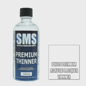 Paints: SMS PLT01 Acrylic Lacquer Airbrush Thinners 100ml