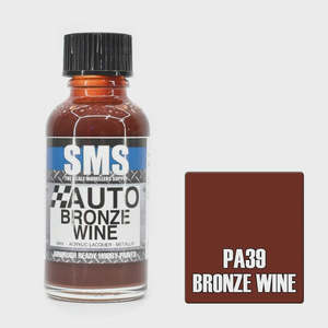 Paints: SMS # PA39 Auto Colour BRONZE WINE 30ml