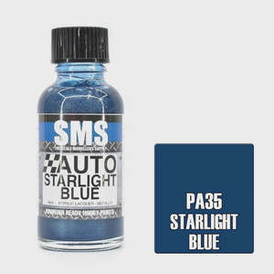 Paints: SMS PA35 Auto Colour STARLIGHT BLUE 30ml
