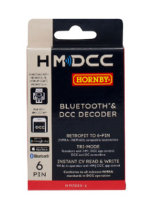 Hornby HM7000-6: Bluetooth® & DCC Decoder (6-pin)