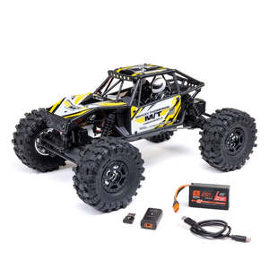 Axial 1/18 UTB18 Capra 4WS 4WD Yellow Trail Buggy RTR w/Battery & Charger