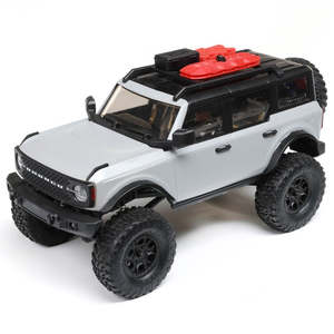 Buggy 1: Axial 1/24 SCX24 2021 Ford Bronco 4WD Truck RTR, Grey