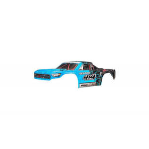 Bodys: Arrma Senton Mega 4x4 Paint body Decal Trim Blue