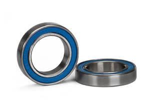 Loose Bearings: Traxxas 5106 Ball Bearing, 15xc24x5 Blue Rubber Sealed (2)