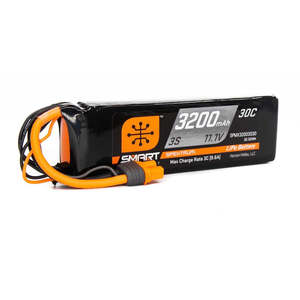 Spektrum 3200mah 3S 11.1V Smart Lipo 30C W/IC3