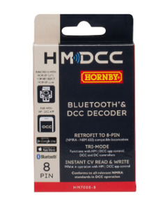 Slot Cars: Hornby HM7000-8: Bluetooth® & DCC Decoder (8-pin)