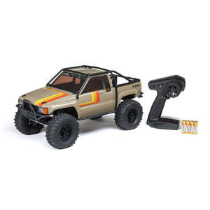 Buggy 1: 1/10 SCX10 III 1987 Toyota SR5 4X4 RTR Brushed Rock Crawler TAN by Axial