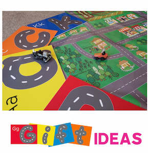 Print: Littlie ROAD Letters x6