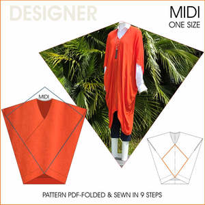 Make Mend: Diamond Dress-MIDI Pattern PDF