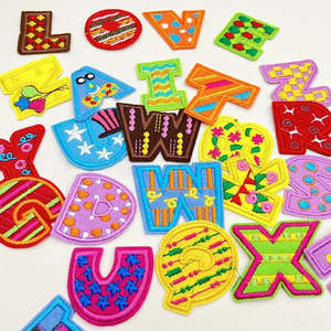 Make Mend: DIY Iron-on WordKit: Colour Fun Capitals