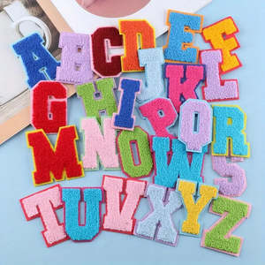 Make Mend: DIY Iron-on WordKit: Chenille capitals
