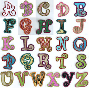 Make Mend: DIY Iron-on WordKit: Curly Caps