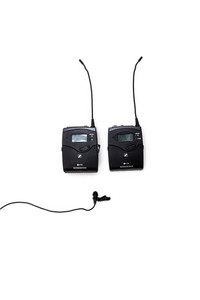 Sennheiser SK 100 G4 Wireless Combo System Kit with Lavalier Microphone (A Band)&hellip;