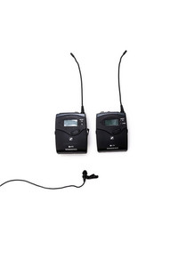 Sennheiser SK 100 G4 Wireless Combo System Kit with Lavalier Microphone (B Band)&hellip;