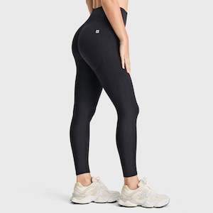 Full Price Items 1: Seamless Active Leggings - High Waisted - 7/8 Length - Black