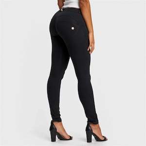 WRUP Fashion - Mid Rise - Full Length - Black