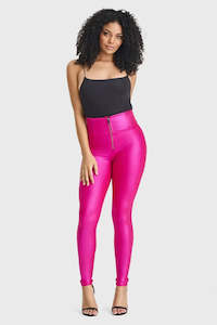 Best Sellers: WRUP Disco Pants - Super High Waisted - Full Length - Hot Pink