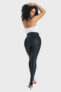 WRUP Disco Pants - Super High Waisted - Full Length - Black