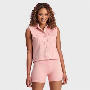 Designed In Italy: Pastel Vest - Pink